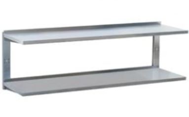 [DUR2.3019A] WALL SHELF, DOUBLE ROW