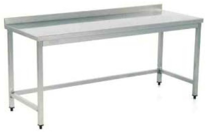 WORK TABLE, W/O BOTTOM SHELF & BACKSPLASH