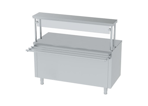 [CUE.7018] NEUTRAL CORNER UNIT W/TRAY SLIDING