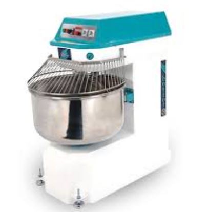 Spiral Hamur Yoğurma Makinası, 35 kg UN/50 kg HAMUR/60*32 KAZAN/80Lt İki Motorlu, İki Devirli