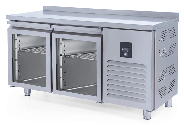 Refrigerator, Countertop, -2/+8 ˚C, 275 Lt, 2 Glass Doors