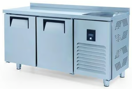 Buzdolabı, Tezgah Tip, Evyeli, -2/+8 ˚C, 330 Lt, 2 Kapılı