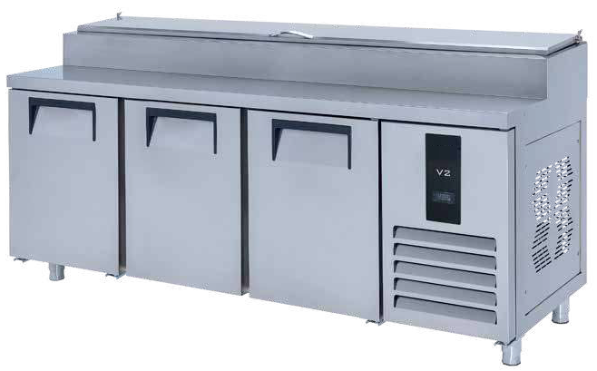 Buzdolabı, Make-Up, -2/+8 ˚C, 515 Lt, 3 Kapılı