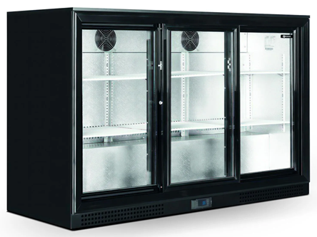 Buzdolabı, Bar Tipi, Çarpma Kapı, 3 Kapılı, -2/+8 ˚C, 210 Lt