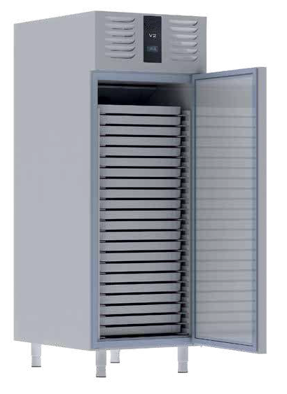 Deep Freezer, Vertical Type, Patisserie, 1 Door, 40×60 Tray, -10/-22 ˚C, AISI304