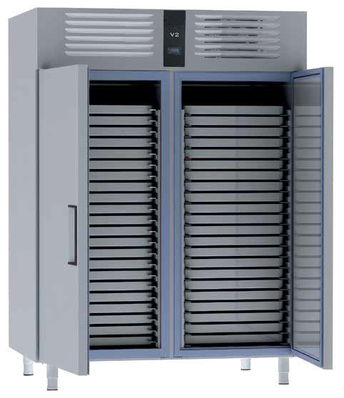 Deep Freezer, Vertical Type, Patisserie, 2 Doors, 40×60 Tray, -10/-22 ˚C, AISI304