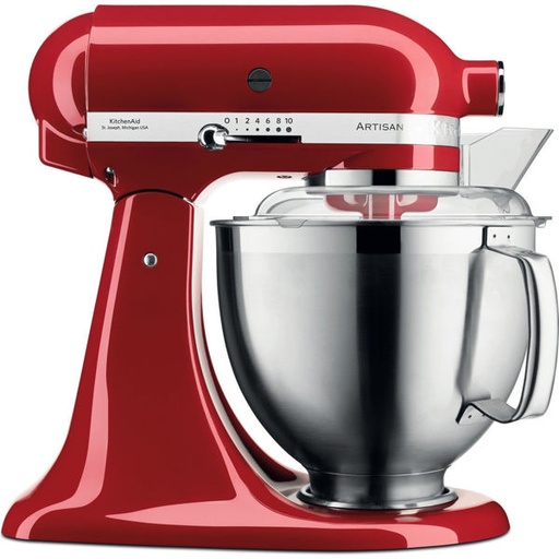 Mixer, 6.9 Lt, Red, 10 Speed, S/s Bin