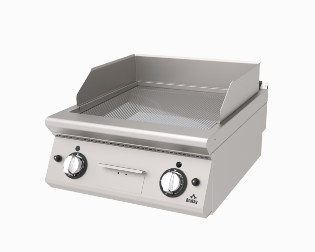 Grill, Gas, Ribbed, Chrome
