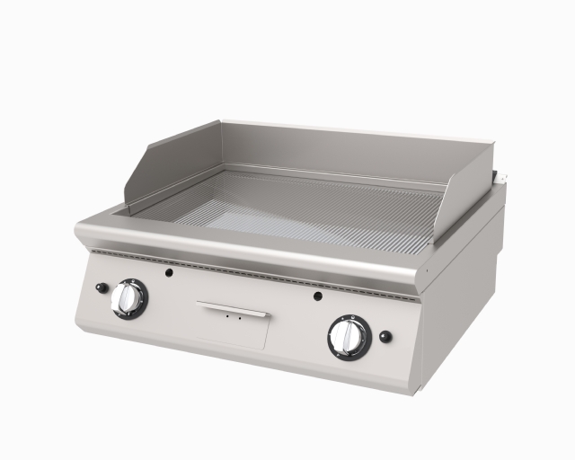 Grill, Gas, Ribbed, Chrome