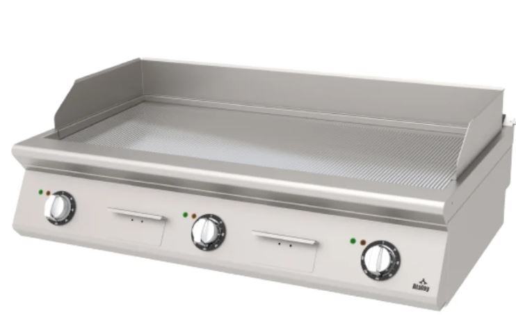 Grill, Gas, Ribbed, Chrome