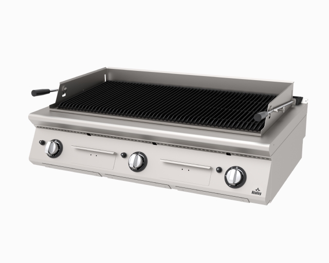 Grill, Lavastone, Gas
