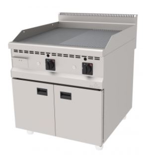 Grill, Electric, Smooth + Ribbed, on Cupboard