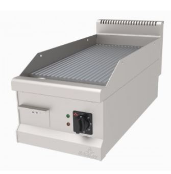 Grill, Electric, Ribbed, Chrome