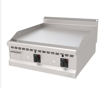 Grill, Gas, Ribbed, Chrome