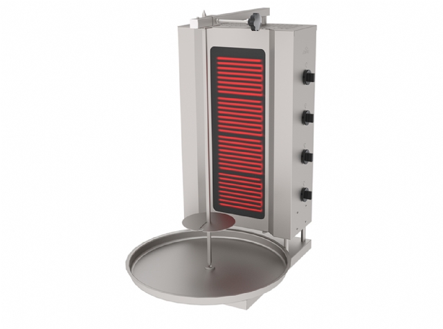 Döner Ocağı, Elektrikli, Sabit, 4 Radyanlı