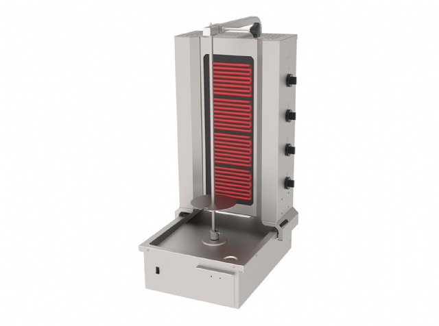 Döner Ocağı, Elektrikli, Alttan Motorlu, 4 Radyanlı