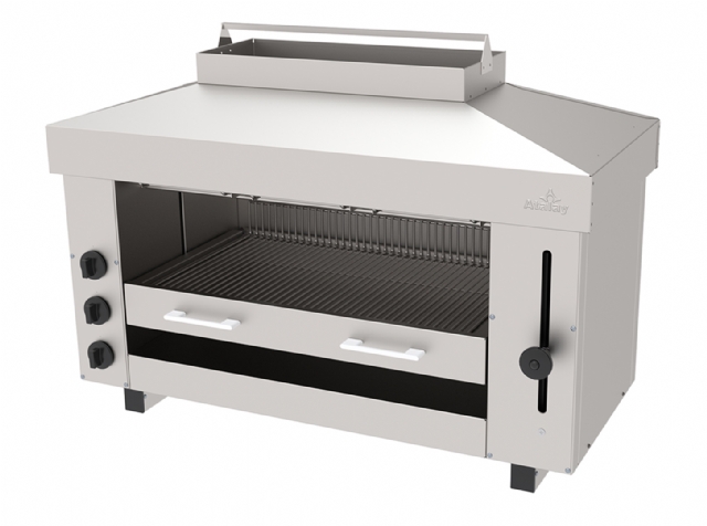 Salamender, Electric, Adjustable Top, 3 Heaters