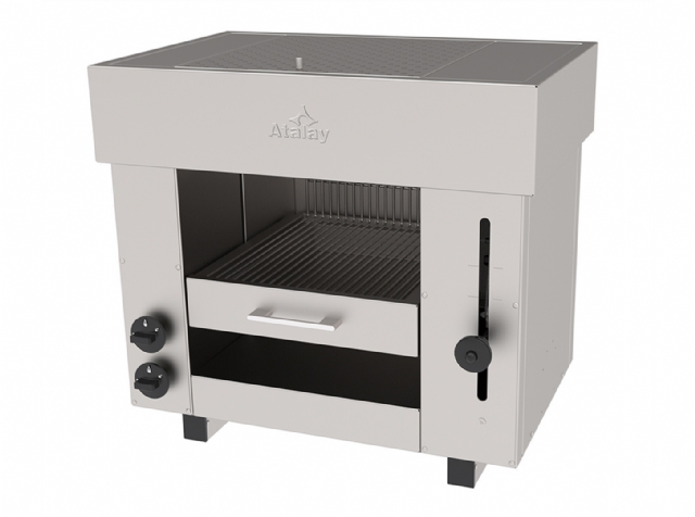 Salamender, Gas, Adjustable Top, 2 Heaters