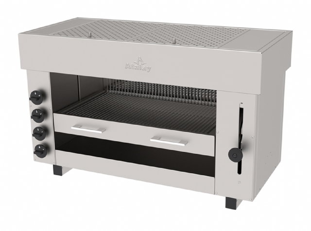 Salamender, Gas, Adjustable Top, 4 Heaters