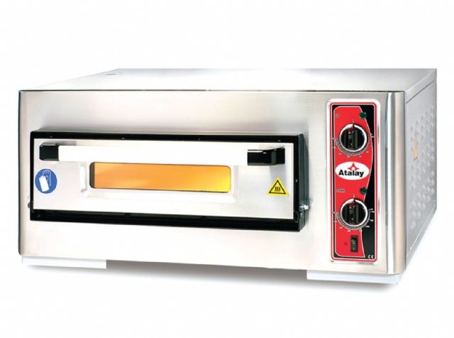 Pizza Oven, Electric, Single Deck, Chamber: 50×50 cm