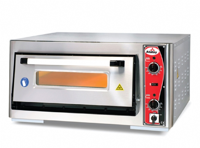 Pizza Oven, Electric, Single Deck, Chamber: 62×62 cm