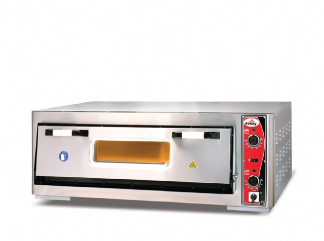 Pizza Oven, Electric, Single Deck, Chamber: 92×62 cm