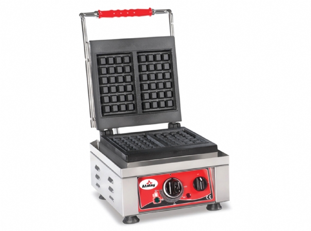 Waffle Makinesi, Elektrikli, Tekli Kare, Setüstü