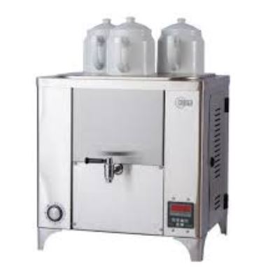 Çay Makinesi, Elektrikli, Qarabag, 3 Demlikli, 23 Lt, INOX