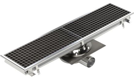 Yer Izgarası, Yandan Çıkışlı, Ortadan Sifonlu,  Derin Model, Eğimli