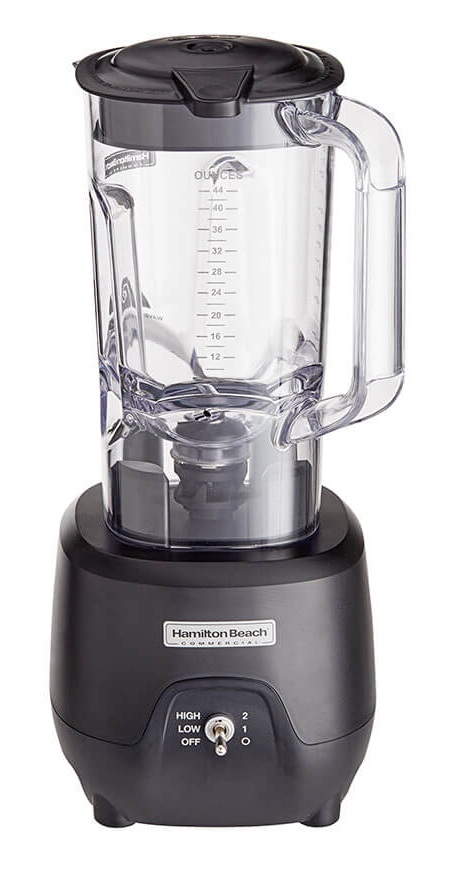 Bar Blender, 1.25 Lt Polycarbon Bin, 1 HP, 2 Speed