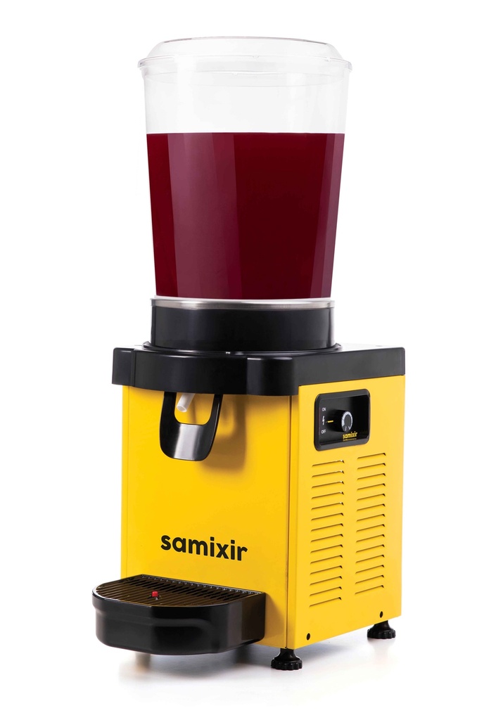 Beverage Dispenser, 10Lt, Mixer, Yellow