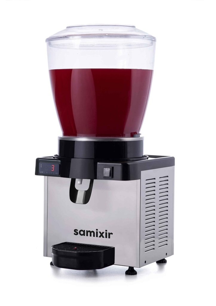 Beverage Dispenser, 22Lt, Mixer, INOX, Digital