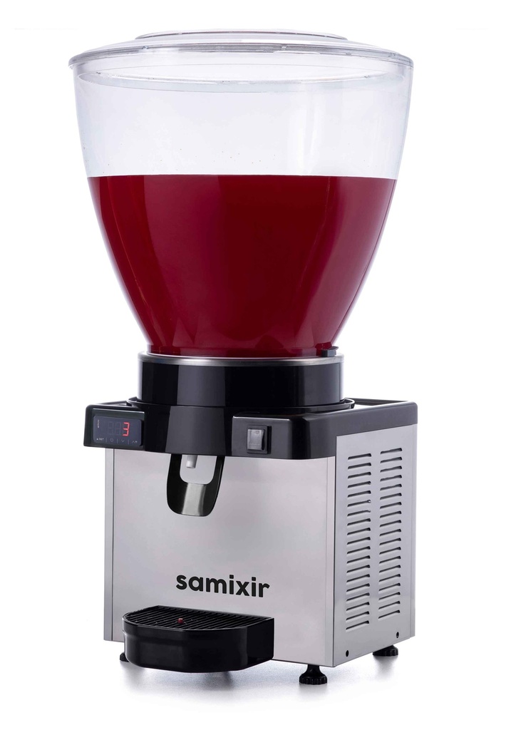 Beverage Dispenser, 40Lt, Mixer, INOX, Digital