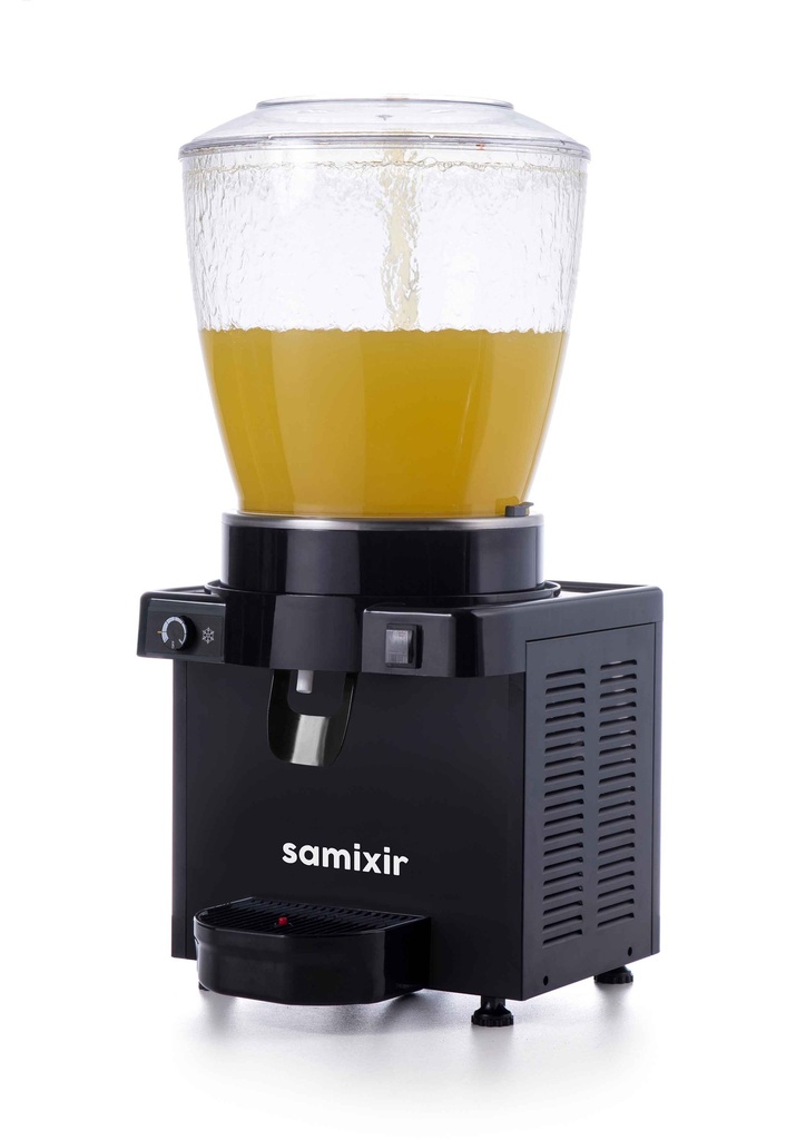 Beverage Dispenser, 22Lt, Spray, Black, Manual