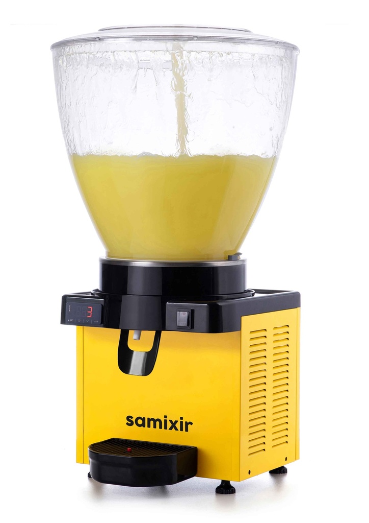 Beverage Dispenser, 40Lt, Spray, Yellow, Digital