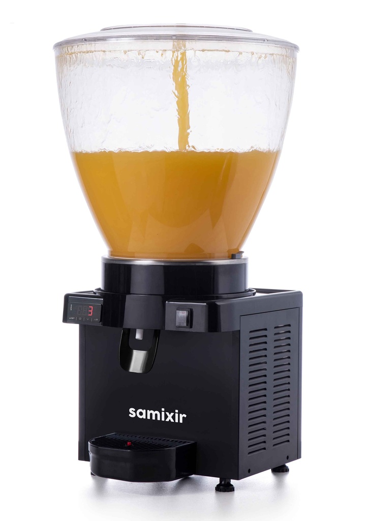 Beverage Dispenser, 40Lt, Spray, Black, Digital