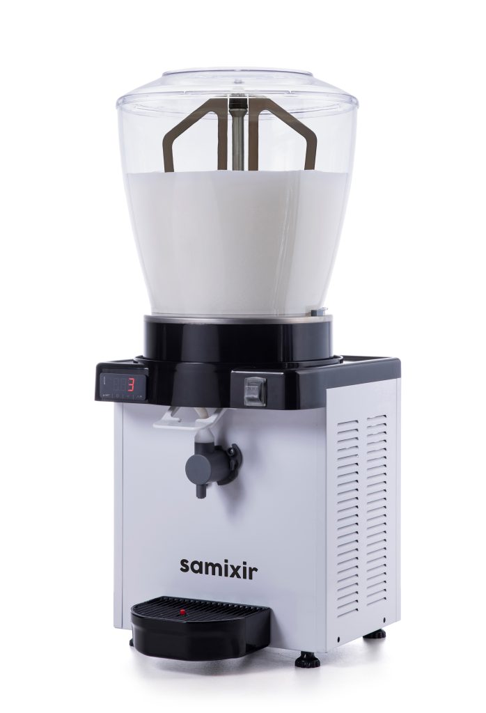 Ayran Dispenser, 22Lt, Mixer, White, Digital