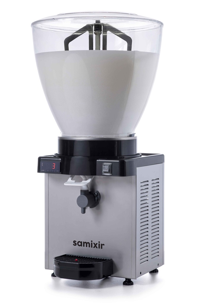 Ayran Dispenser, 40Lt, Mixer, INOX, Digital