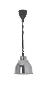 Heating Lamp, Chrome, Adjustable Height (800-1600 mm)