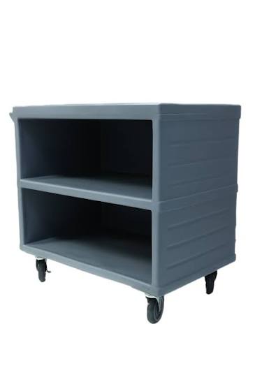 Service Trolley, 3 Tiers, Open on 1 Side