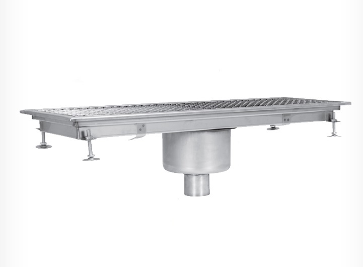 Floor Drain, Bottom Outlet, Center Drain