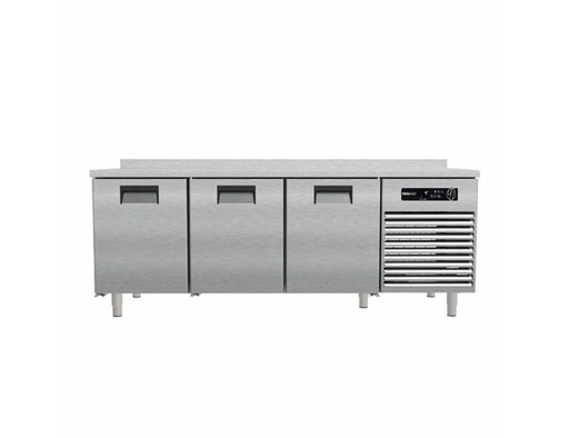 Pizza Preparation Refrigerator,  -2/+8 ˚C, 615 Lt, 2 DOORS-3 Drawers, 40x60 Tray, AISI304