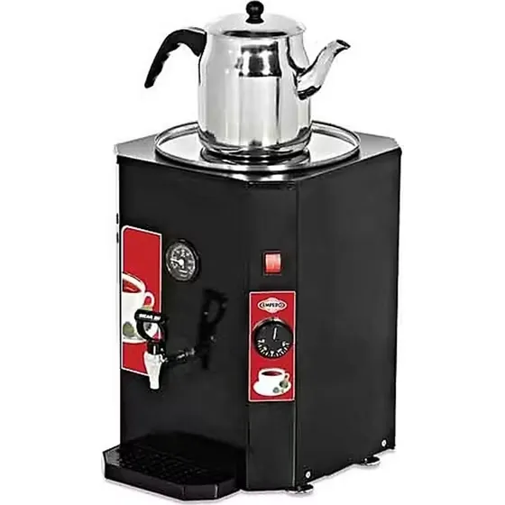 Çay Otomatı, 120 BARDAK-13 Lt Kapasiteli, 1 Demlikli