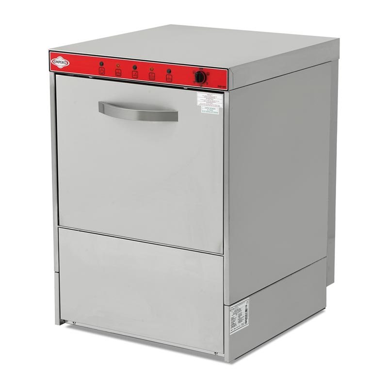Dish Washer, Hood Type, 500 Pl/h, Wtih Drainage-Detergent-Rinser Pump