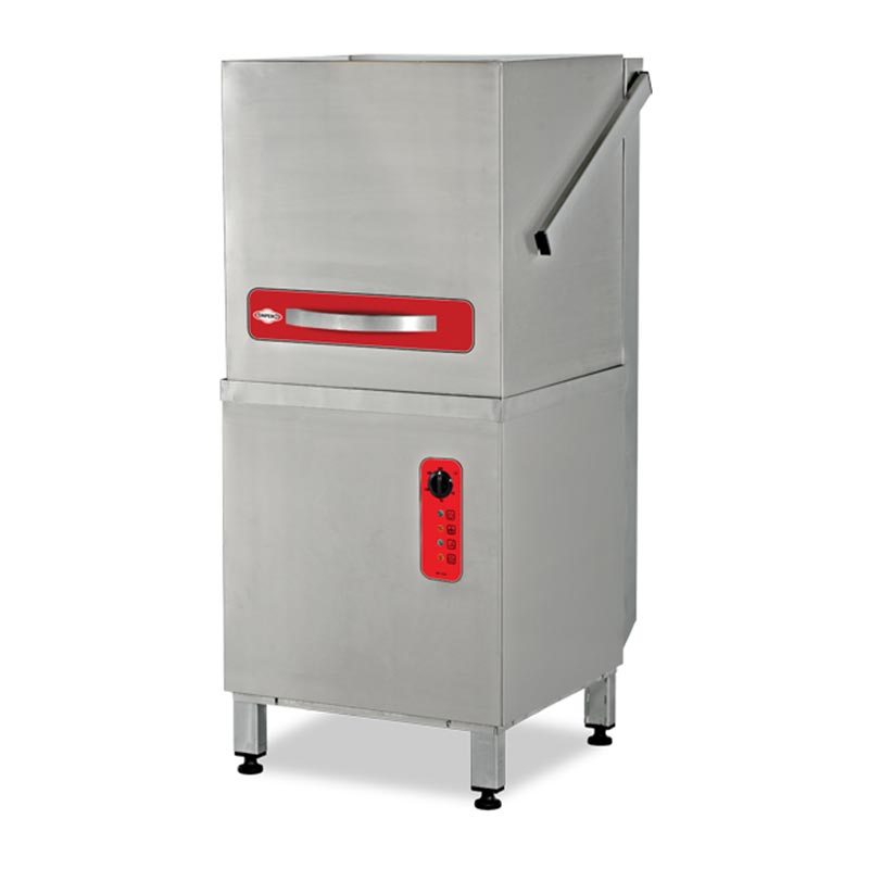 Dish Washer, Hood Type, 1000 Pl/h, Wtih Drainage-Detergent-Rinser Pump