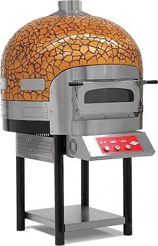 Pizza Oven, Electric, Rotating Ø100 cm Base, Ø30 cm 6 Pizzas, 75 Pizza/hour