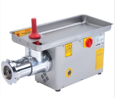 Meat Grinder, 600 kg/hour, No: 32, Stainless Steel Body, Sphero Head-Feeding Screw-Ring