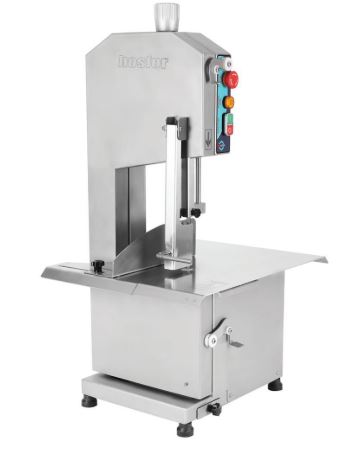 Meat and Bone Saw, Table Top, Stainless Steel Body